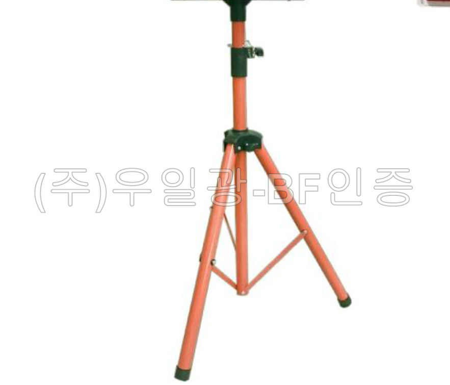쏠라미니경광등(장방향4구) 전용)삼발이자립식지주