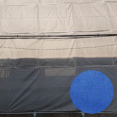 PVC코팅망(수직보호비계망) 1.85M×20M / 회색