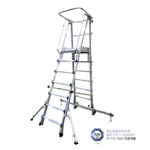 안전발판(작업발판) 사다리
									8단