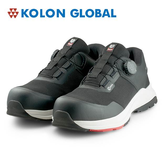 코오롱 안전화 KS-C01 블랙 (4인치/다이얼)
									280mm
