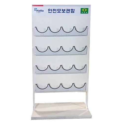 안전모걸이대 JH-21 / 백색 1100*H2000 주문제작