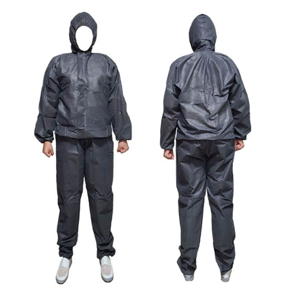 PP 투피스 일회용작업복 그레이 / 2XL (24개입) 할인