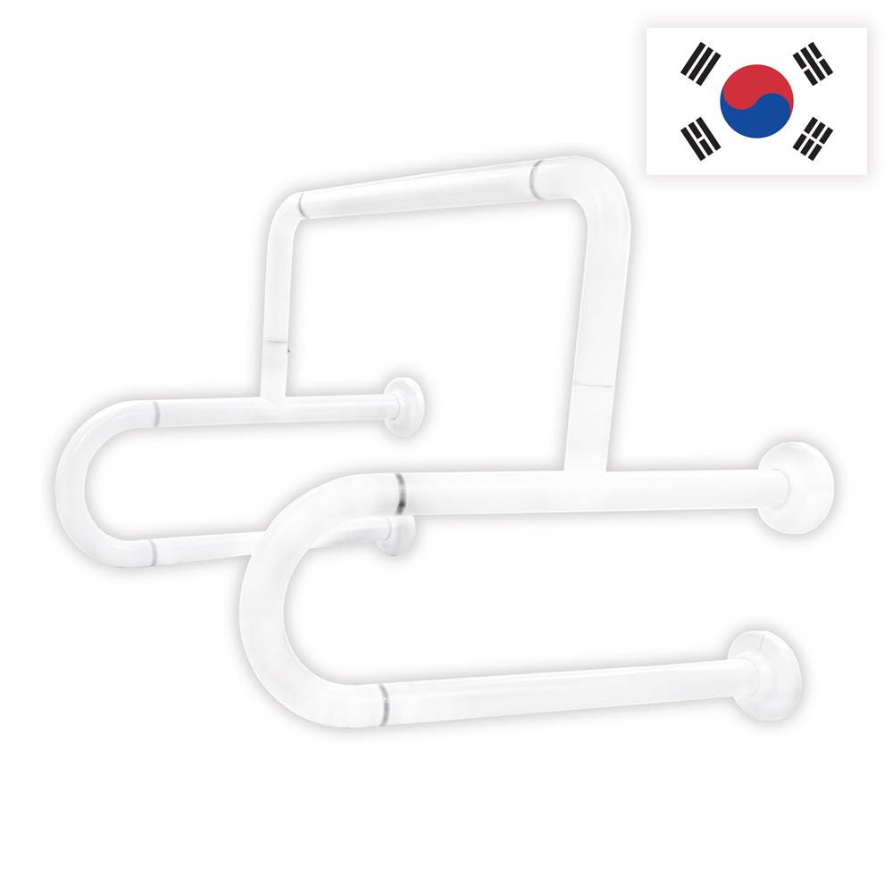 [고급형] ABS_소변기손잡이(백색) 38Φ