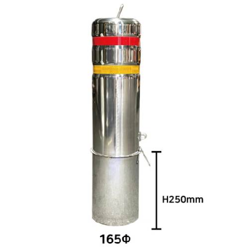스텐일자볼라드(매립이동) 165Φ
									H1200 (홈) 주문제작