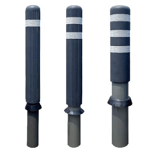 SR 고정식볼라드(매립식) 125Φ*H1050 / 청색 주문제작