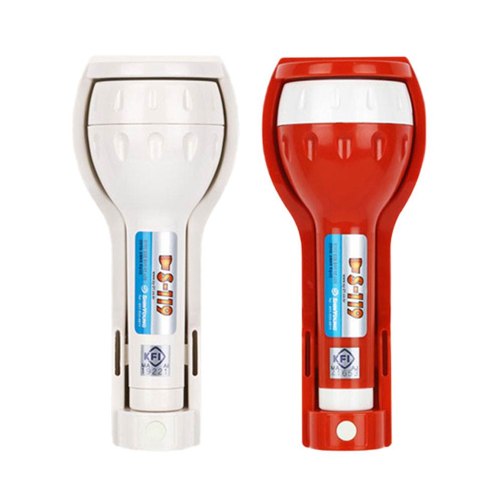 휴대용 조명등(LED) SY-S119L180 (리튬이온) KFI인증(180분용) / 아이보리