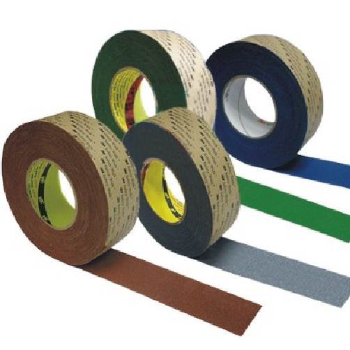 3M 미끄럼방지테이프일반용(610) 밤색,회색,녹색,청색 청색/150mm-18M