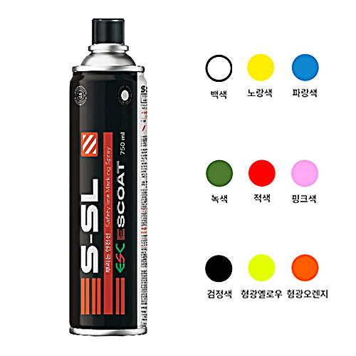 뿌리는안전선(스프레이)
									녹색 / 750ml