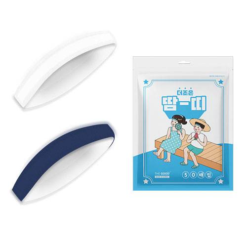 더조은 땀띠 헤어밴드(50매입)
									다크 블루
