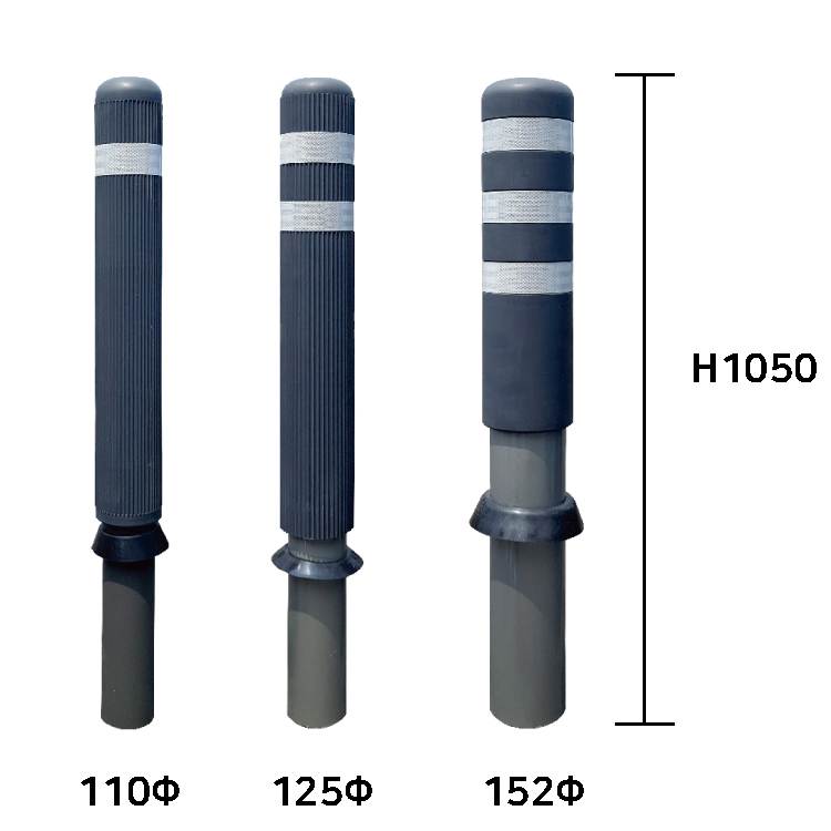 SR 고정식볼라드(매립식) 125Φ*H1050 / 회색 주문제작