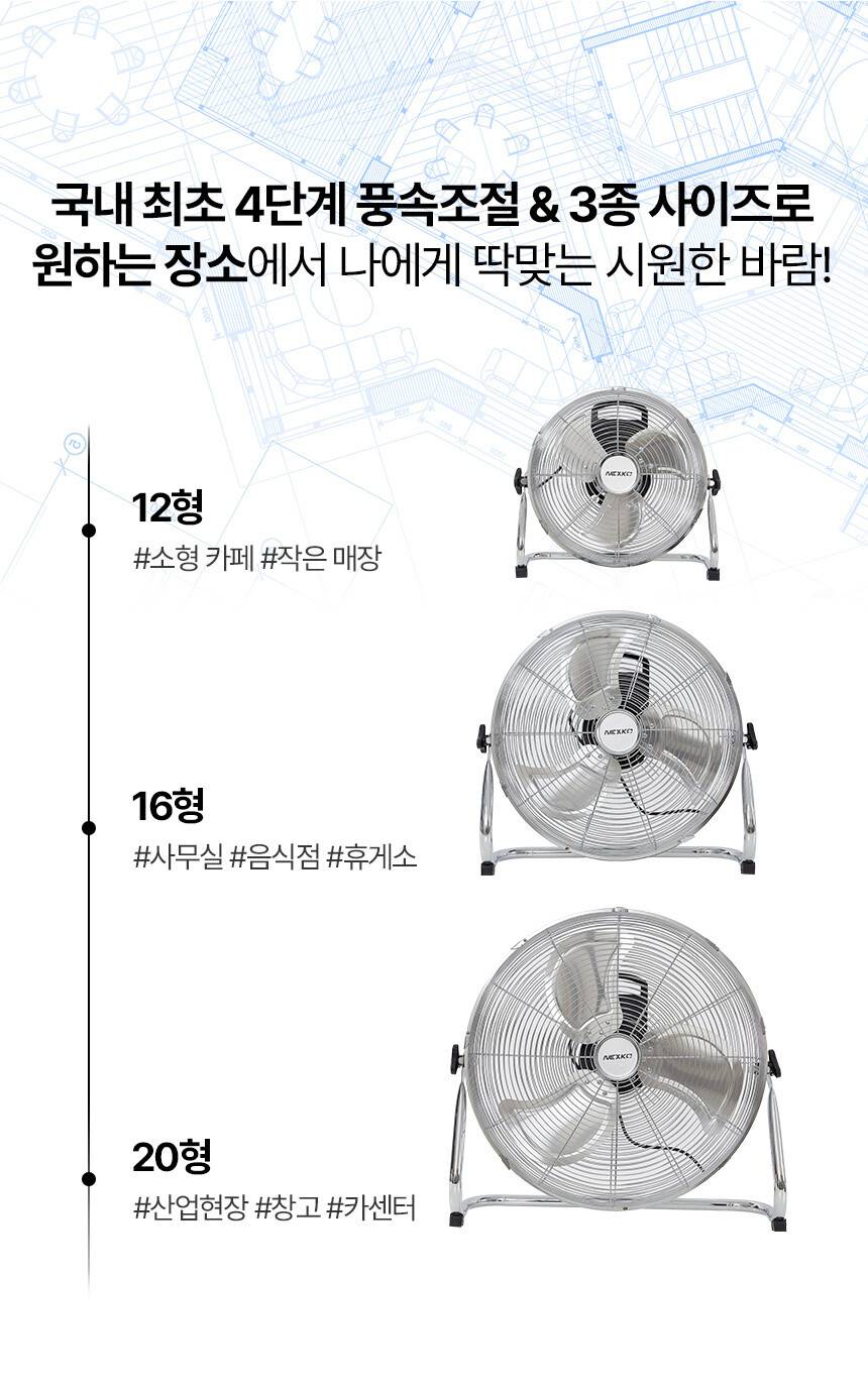 한솔 넥스코 / 공업용 선풍기 20형 / NKF-M2025 무료배송