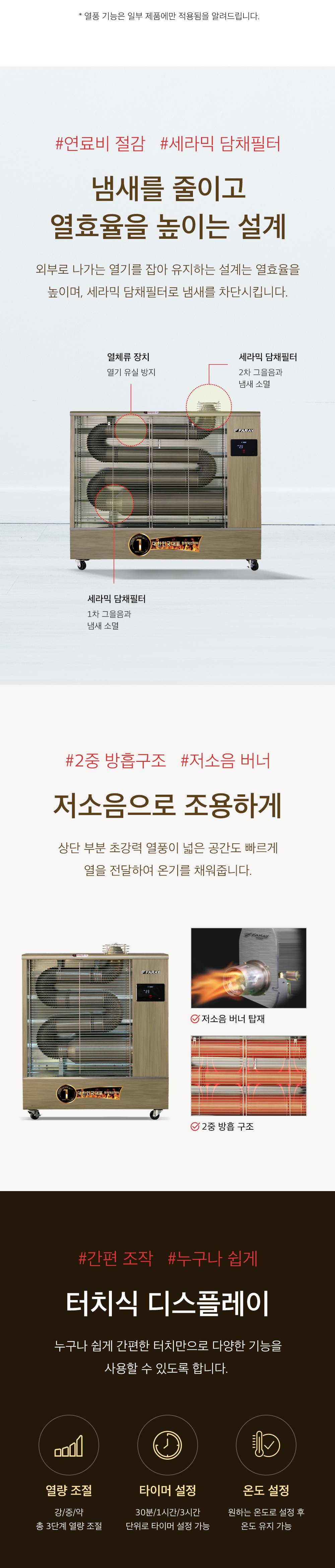 화레이 원적외선 튜브히터 돈풍기 60형 / FKH-2020F 노출가준수필수
