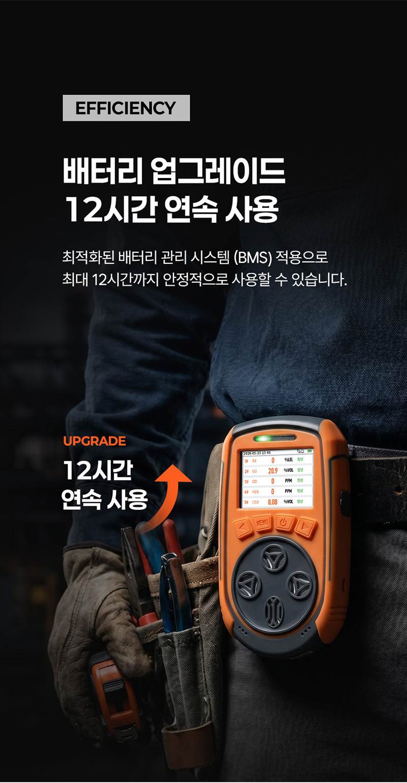 가제트 휴대용 복합가스측정기(5가스) / GD5 Pro 본품